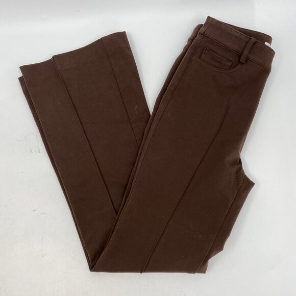 LOFT Brown 5 Pocket Slim Flare Pants | Size 2P - Picture 4 of 6